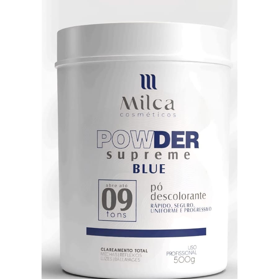 Pó descolorante Powder Supreme Blue da MILCA